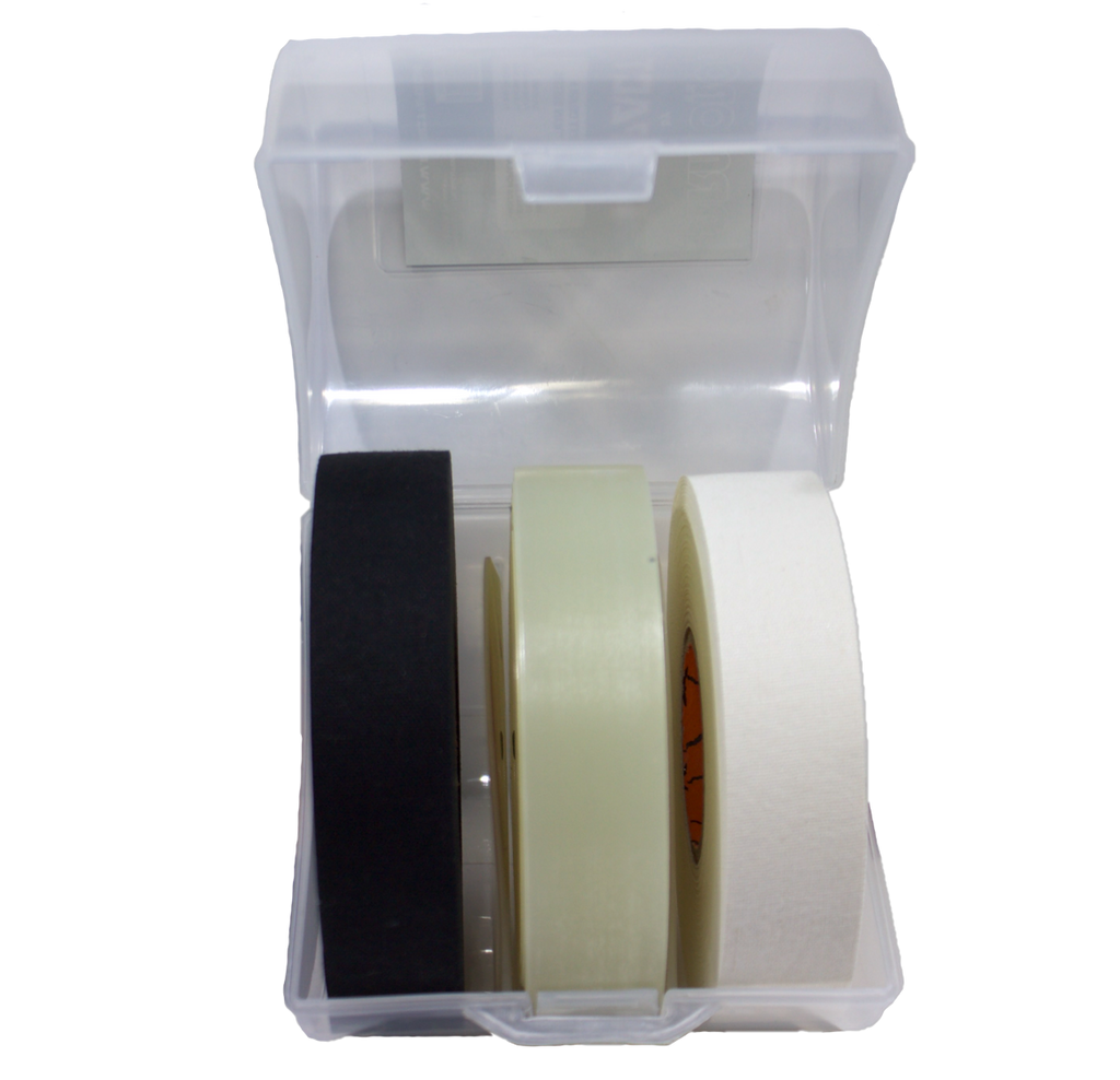 Tape Lab Storage Box for Athletic Tape // Aluminium - Screwable Lid 