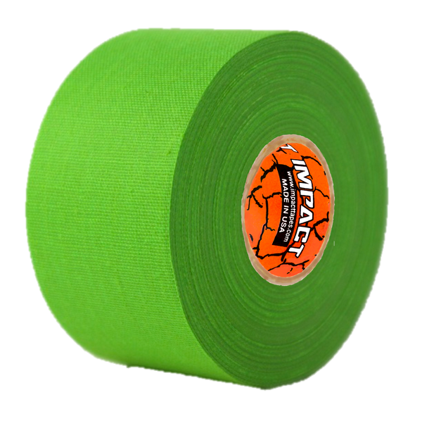 Neon Green Athletic Tape, Neon Green Hockey Tape, 1.5" x 15 yards, Neon Green Lacrosse Tape, Athletic Tape, Neon Green Tape