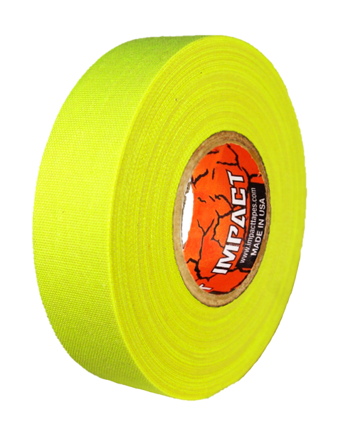 Neon Yellow Athletic Tape, Neon Yellow Hockey Tape, 1" x 25 yards, Neon Yellow Lacrosse Tape, Athletic Tape, Neon Yellow Tape