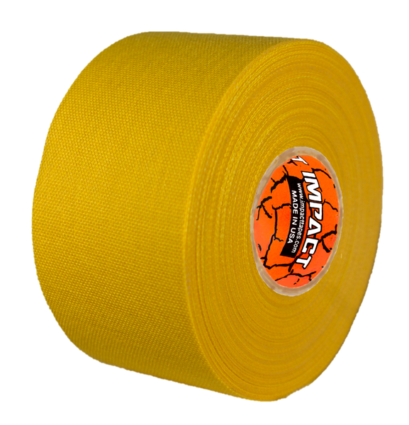 Yellow Athletic Tape, Yellow Hockey Tape, 1.5" x 15 yards, Yellow Lacrosse Tape, Athletic Tape, Yellow Tape