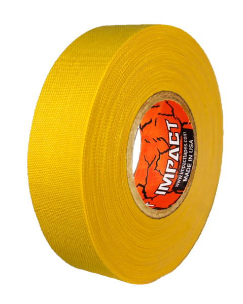 Yellow Athletic Tape, Yellow Hockey Tape, 1" x 25 yards, Yellow Lacrosse Tape, Athletic Tape, Yellow Tape